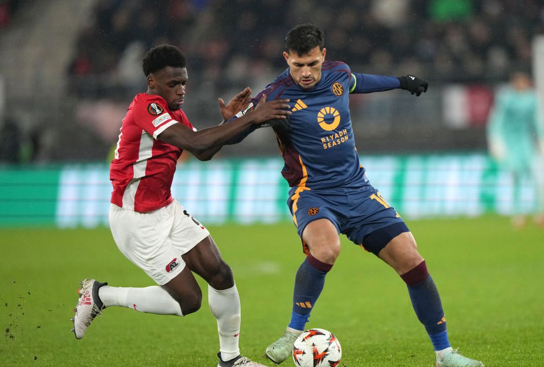 Az Alkmaar-Roma 1-0 – FOTO GALLERY - immagine 39