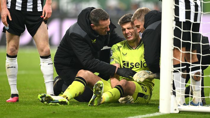 infortunio Nick Pope Newcastle