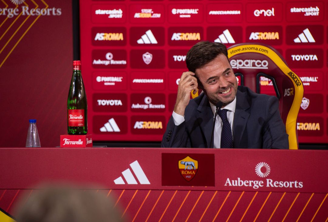 Roma, la conferenza stampa di Tiago Pinto – FOTO GALLERY - immagine 9