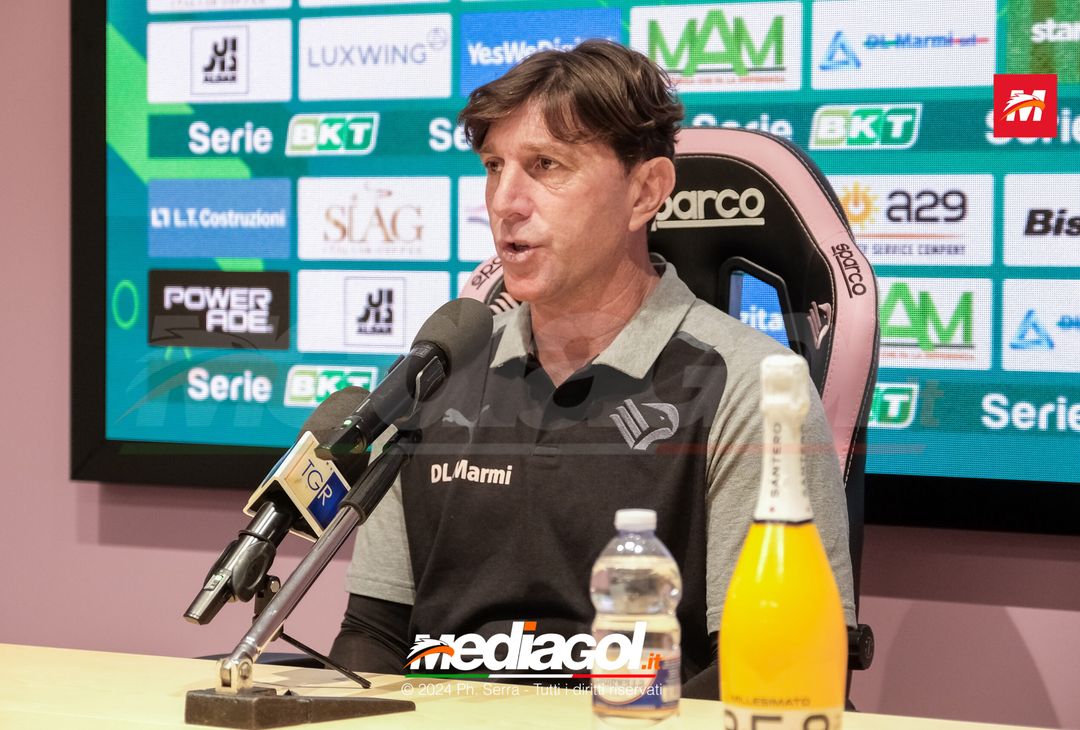 FOTO PALERMO, verso il Parma: mister Mignani in conferenza stampa (GALLERY) - immagine 6