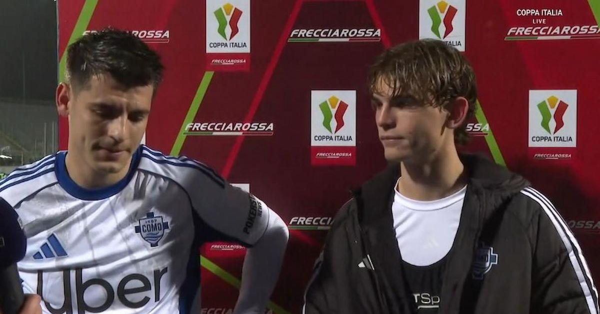 Como avanti in Coppa Italia. Morata segna e si commuove. Poi ride con Nico Paz: “Se resta…”