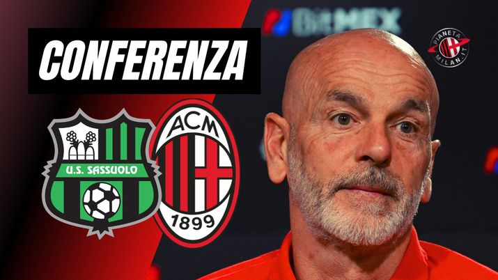 Sassuolo-Milan Serie A 2023-2024 conferenza stampa Stefano Pioli