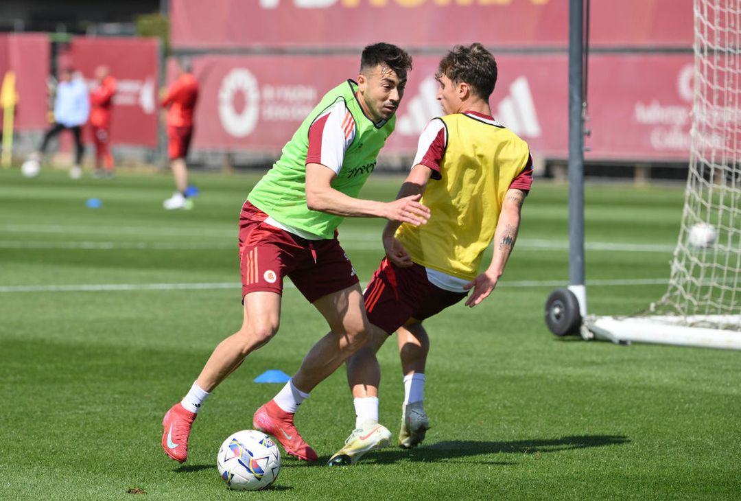 Trigoria, l’allenamento a tre giorni dal Lecce – FOTO GALLERY - immagine 24