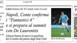 Prime pagine giornali sportivi oggi: il Napoli sui media