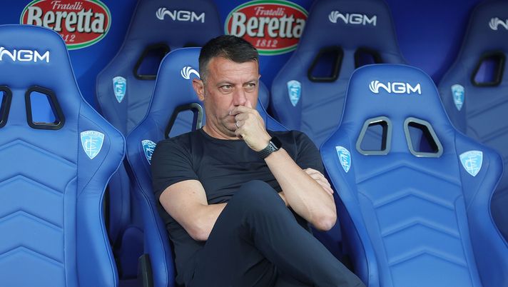 Roberto D'Aversa, Empoli (Photo by Gabriele Maltinti/Getty Images) Roberto D'Aversa, Parma