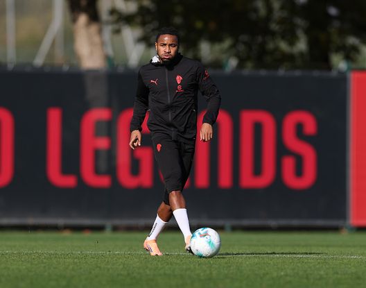 Christopher Nkunku oggi a Milanello (Photo by Claudio Villa/AC Milan via Getty Images)  milanello-lavoro-personalizzato-per-estupinan-e-loftus-tutte-le-foto