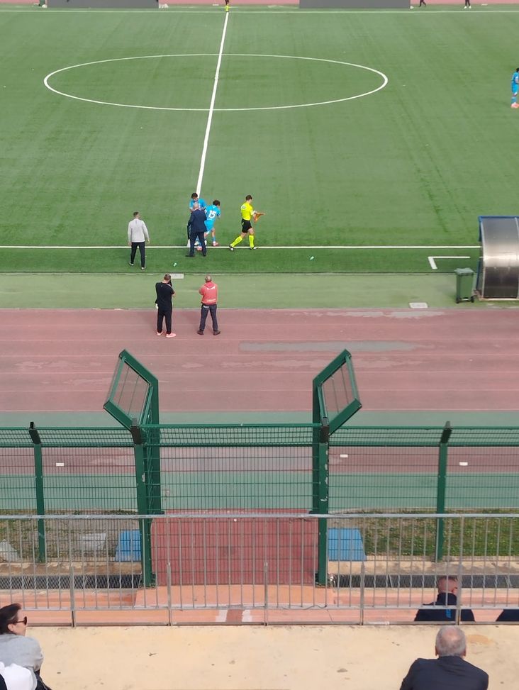L'entrata in campo di Cimmaruta al posto di De Martino FINALE Primavera 2, Napoli-Salernitana 1-2: colpaccio amaranto al Piccolo - immagine 2