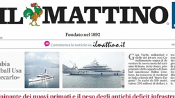 PRIMA PAGINA IL MATTINO OGGI: “Napoli, capitale dei meeting”