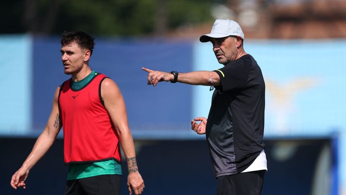 Patric e Maurizio Sarri Patric e Maurizio Sarri