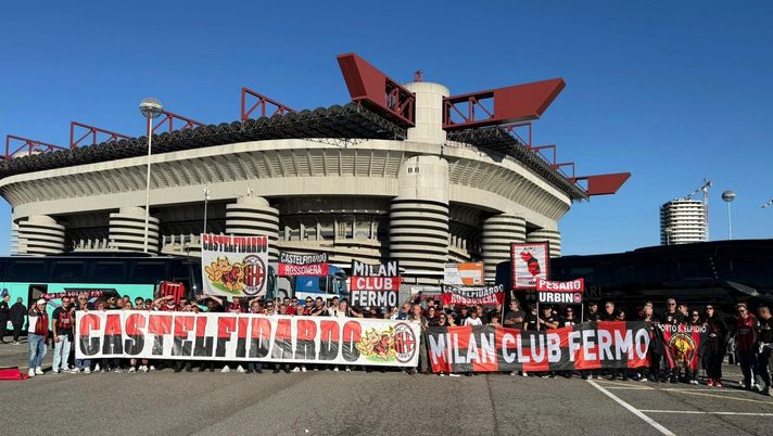 Mille km tutti rossoneri: San Siro e ritorno per i Milan Club delle Marche Milan Club