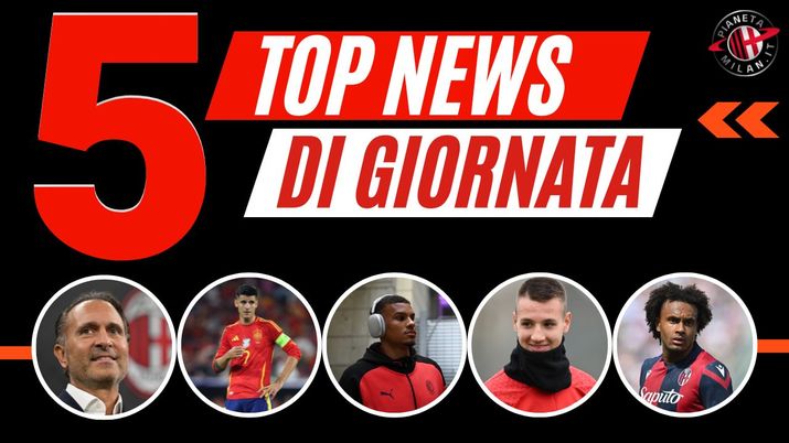 Top News Calciomercato AC Milan 04 luglio 2024