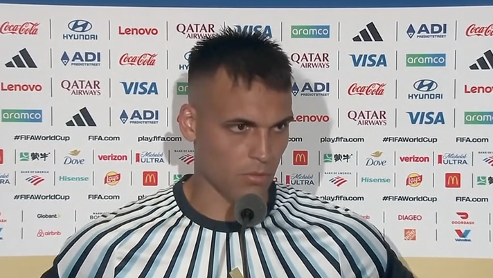 Lautaro: “Messi? Toccante vederlo così emozionato, è il nostro leader. Ecco cosa gli ho detto” - immagine 1