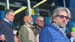 Spalletti di nuovo a vedere il suo Napoli: pizzicato in tribuna al Castellani