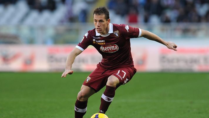 TURIN, ITALY - JANUARY 26: Salvatore Masiello of Torino FC in action during the Serie A match between Torino FC and Atalanta BC at Stadio Olimpico di Torino on January 26, 2014 in Turin, Italy. (Photo by Valerio Pennicino/Getty Images) Masiello: “Conte? Ho visto compagni vomitare per la fatica. Su Spinazzola…” - immagine 1