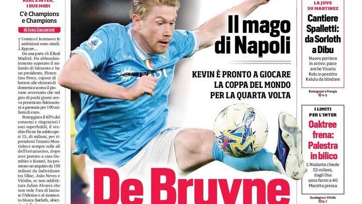 Prime pagine giornali sportivi oggi: il Napoli sui media- immagine 1