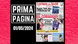 Prima pagina Corriere dello Sport: “Tre italiane in semifinale di coppa”