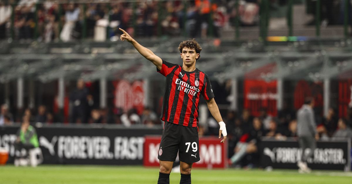 Milan Monza 2 0, magia di Joao Felix: gol su punizione e raddoppio Milan Monza 2 0, magia di Joao Felix: gol su punizione e raddoppio