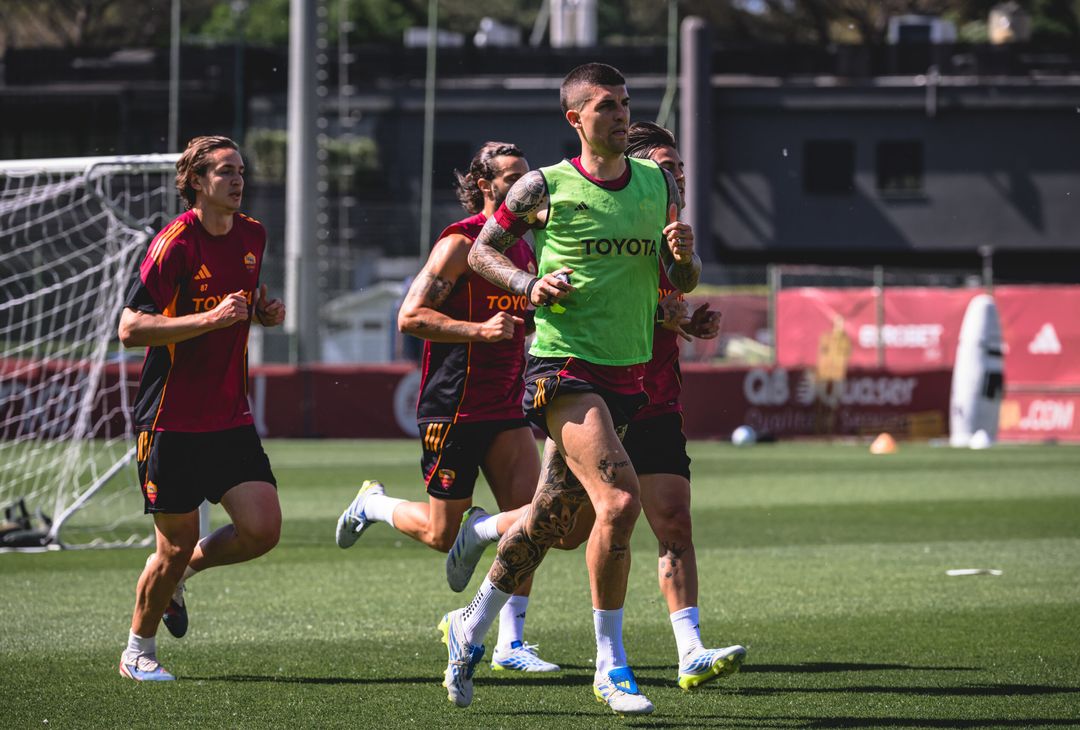 Trigoria, la ripresa degli allenamenti a -5 da Roma-Fiorentina – FOTO GALLERY - immagine 13