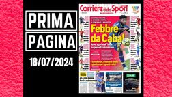 Prima pagina Corriere dello Sport: “Milan, Morata: ‘Mi fido di Ibra’”