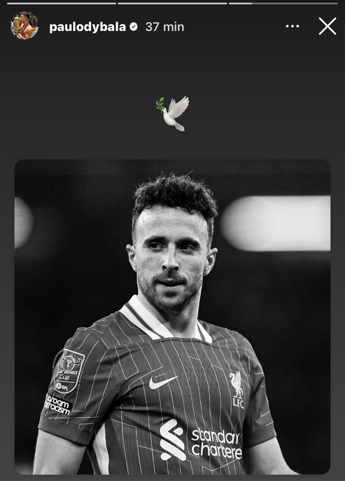 Morte Jota, dalla Roma a Dybala e Svilar: il cordoglio giallorosso- immagine 4