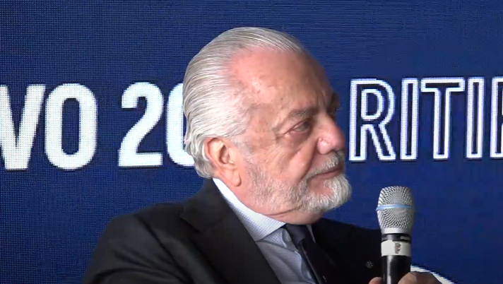 De Laurentiis su Conte: “Non esiste solo un uomo per far tornare fortissimo il Napoli” - immagine 1