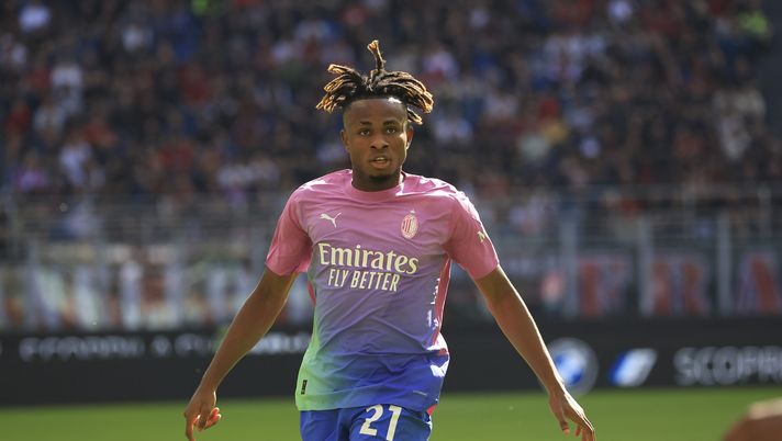 Samuel Chukwueze AC Milan Milan-Lecce 3-0 Serie A 2023-2024