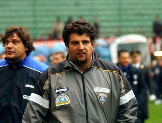 MILAN - 19 APRIL: A portrait of Empoli coach Silvio Baldini taken before the Serie A match between AC Milan and Empoli, played at the Giuseppe Meazza San Siro Stadium, Milan, Italy on April 19, 2003. (Photo by Grazia Neri/Getty Images)  Palermo