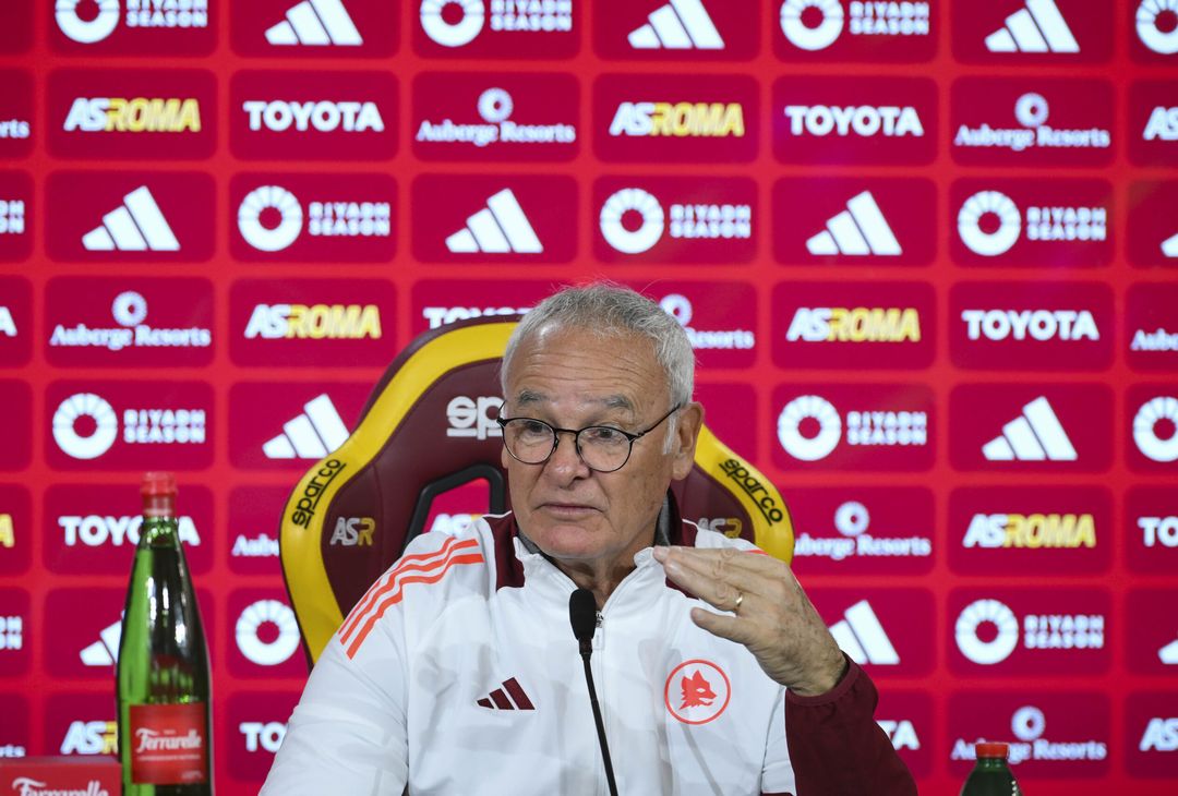 Roma-Lecce, la conferenza stampa di Ranieri – FOTOGALLERY - immagine 4