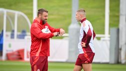 Ritiro Roma, Dovbyk scalda i motori: le indicazioni di De Rossi – FOTO GALLERY