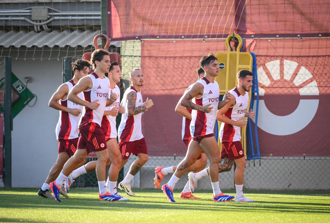 Roma, quarto giorno di ritiro a Trigoria – FOTO GALLERY- immagine 1