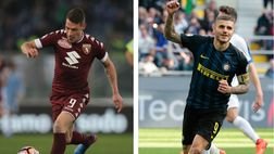 Belotti-Icardi, sfida tra cannibali d’area: nel mirino il titolo di capocannoniere
