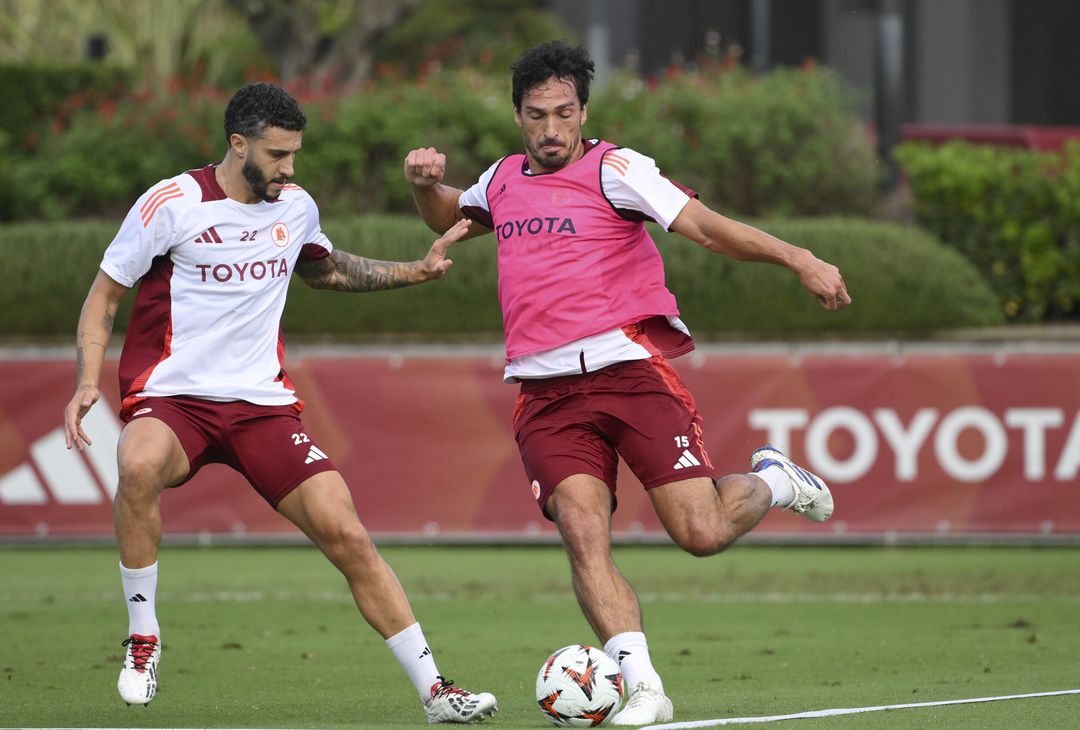 Trigoria, la ripresa degli allenamenti in vista della Dinamo Kiev – FOTO GALLERY - immagine 13