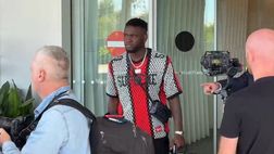 Immagini MC, Boniface a Linate: “Ciao Victor”