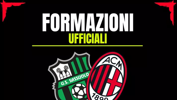 Formazioni Ufficiali Sassuolo-Milan - AC Milan Primavera