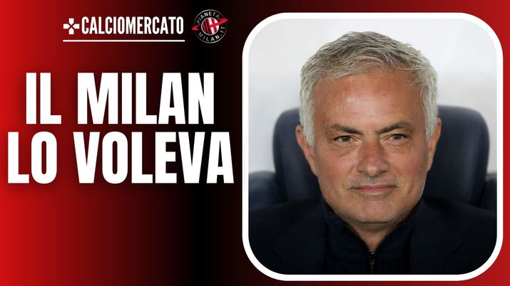 José Mourinho AS Roma Milan