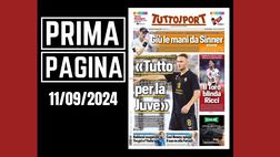 Prima pagina Tuttosport: “Koopmeiners: ‘Tutto per la Juve'”