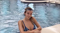 Diletta Leotta vs Marialuisa Jacobelli, sfida di trasparenze durante Inter-Napoli