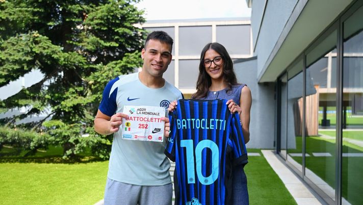Inter, ospite speciale ad Appiano Gentile: in visita Nadia Battocletti - immagine 1