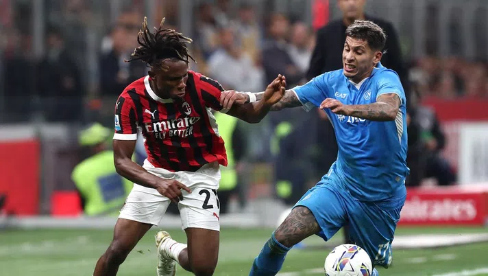 Samuel Chukwueze AC Milan Milan-Napoli 0-2 Serie A 2024-2025
