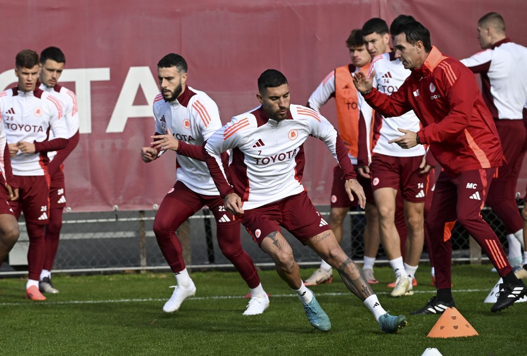 Trigoria, la ripresa dopo la vittoria contro il Lecce – FOTO GALLERY - immagine 20