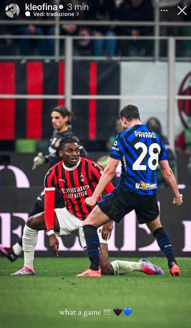 Benjamin Pavard esulta per un recupero monstre su Leao, la reazione della futura moglie sui social- immagine 3