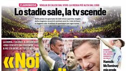 PRIMA PAGINA CORRIERE DELLO SPORT OGGI: “Hamsik: McTominay mio erede”