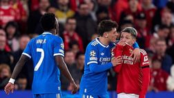 Caso Vinicius-Prestianni: l’UEFA sospende precauzionalmente il giocatore del Benfica