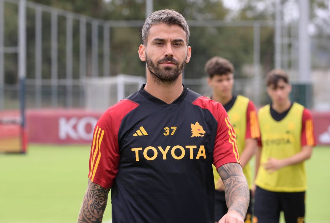 Ripresa a Trigoria, Belotti e Spinazzola guidano i ‘bambini’ – FOTO GALLERY - immagine 27