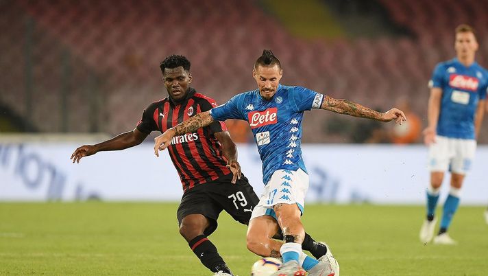 Kessie Hamsik Napoli Milan