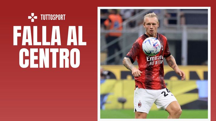 Simon Kjaer AC Milan derby Inter-Milan 5-1 Serie A 2023-2024