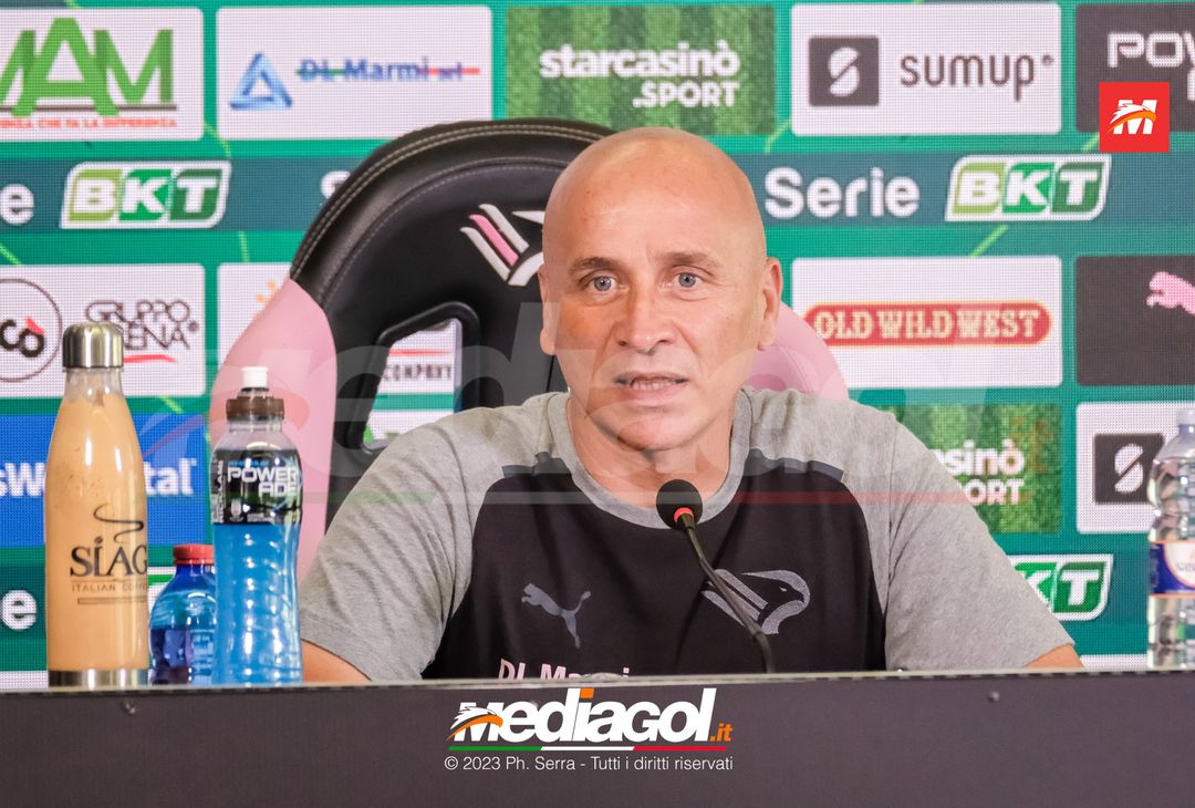 FOTO PALERMO, verso il Modena: Eugenio Corini in conferenza stampa (GALLERY) - immagine 4