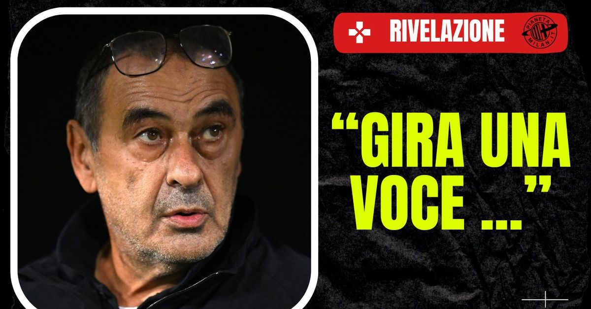 “Milan, gira una voce su Sarri per la prossima stagione”: indiscrezione bomba