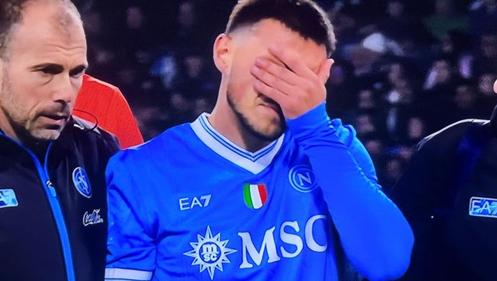 Napoli-Sassuolo, problemi per Elmas: Conte approfitta e fa un doppio cambio - immagine 1