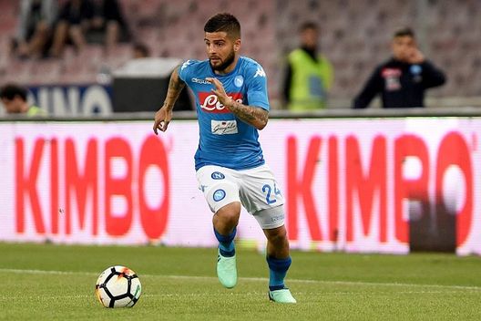 Lorenzo Insigne durante la Serie A TIM match tra SSC Napoli e Udinese Calcio allo Stadio San Paolo Napoli Italia il 18 aprile 2018 Insigne lascia il Canada e sogna l’Italia: tutti i numeri col Toronto- immagine 4